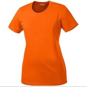 Ativa 100% Cotton Orange Short Sleeve Shirt